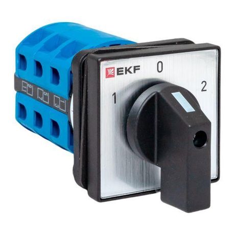 Переключатель кулачковый ПК-1-23 25А 3P «1-0-2» IP65 | pk-1-23-25-65 EKF