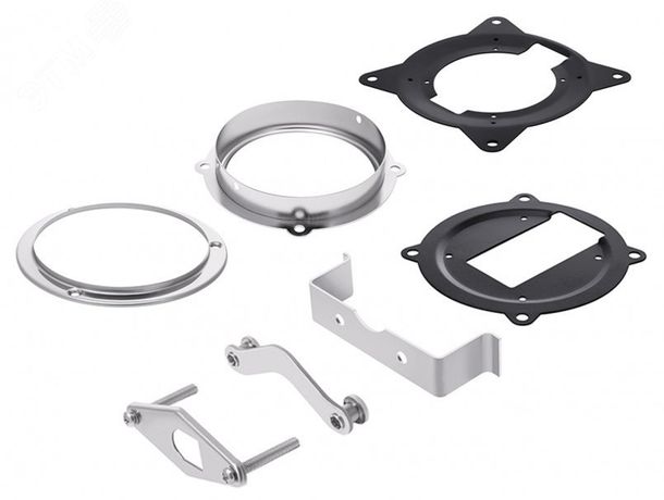 Скоба тип 2 (баттерфляй) в комплекте с нерж. винтами M5x35 для манометра ТМ-320/321 - 00000035154 РОСМА