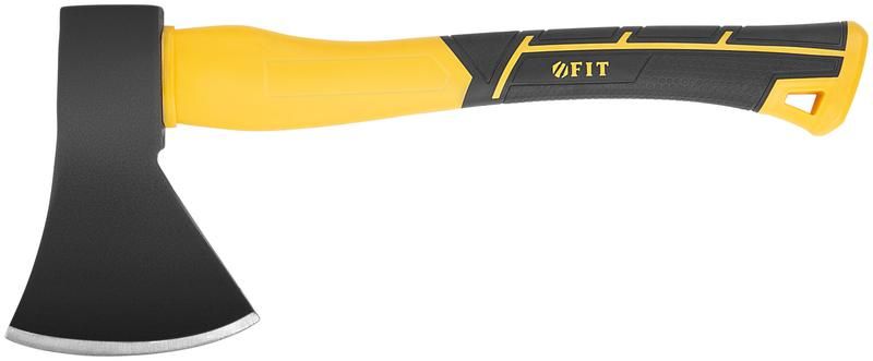 Топор кованая усиленная сталь, фиберглассовая ручка 1000 гр. - 46233 РОС