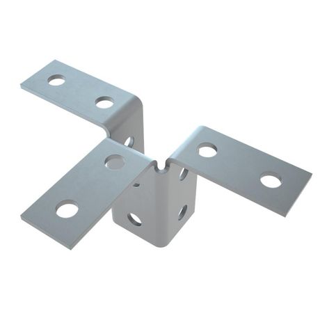 Пластина угловая тройная усиленная HD | 3USG4 КМ-профиль LO15629