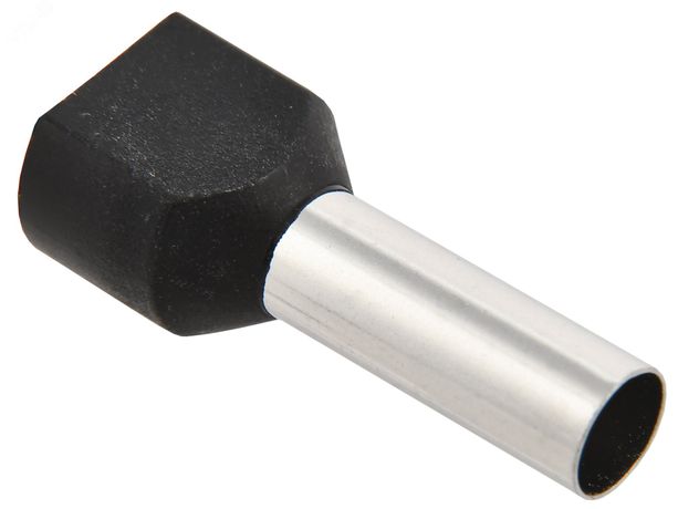 Наконечник НШВИ(2) 6,0-14 черный (20шт/упак) | UTE10-4-D6-0-100 IEK