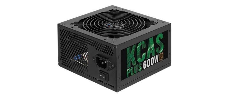 Блок питания ATX 600W KCAS PLUS 600 80+ bronze (24+4+4pin) APFC 120мм fan 7xSATA RTL AEROCOOL 1049264