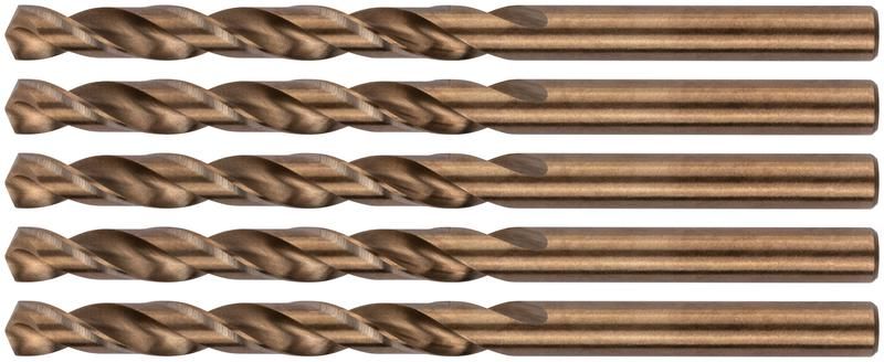 Сверло по металлу HSS с добавкой кобальта 5% Профи 7.0мм (уп.5шт) FIT 33970 РОС
