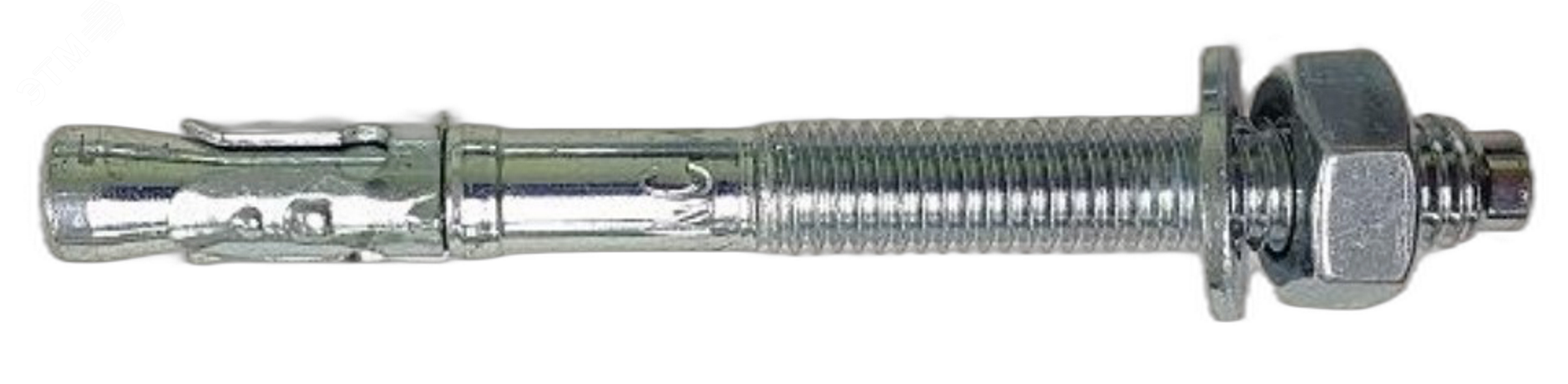 Анкер клиновой S-KAC 10/10х85 электрооцинкованный SORMAT - 9640007208