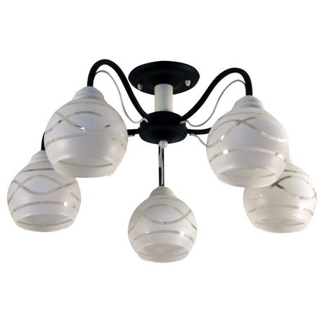 Светильник "Лири/5-А" НПБ 01-5х60-127 Е27 черн. ( инд. упак.) Элетех 1005404367