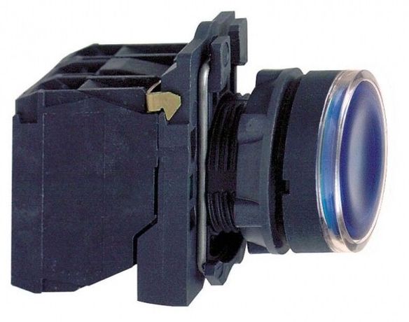 Кнопка синяя с подсветкой 1но/1нз 230В XB5AW36M5 Schneider Electric