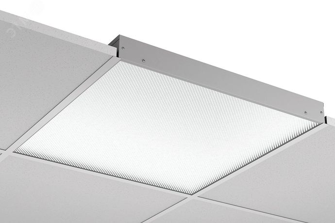 Светильник LED ОФИС КОМФОРТ УНИВЕРСАЛ (СПО) 40Вт 4300Лм 4,0К опал IP20 накладной с БАП - LE-СПО-03-040-4196-20Д+LE0274 ЛЕД-Эффект