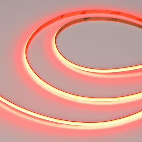 Лента светодиодная 4 Вт/м 24В Красный IP20 480LED/м COB-X480-4mm CSP 5 м - 046905 Arlight