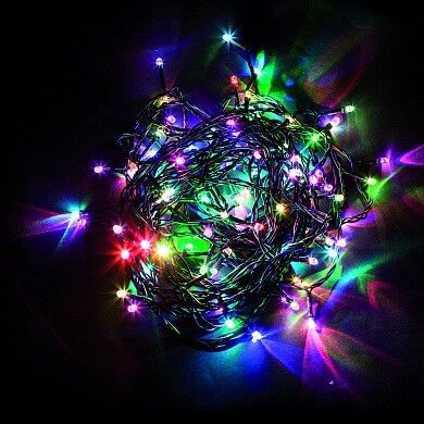 Светодиодная гирлянда CL05 линейная 10м +1.5м 230V разноцветная c питанием от сети | 32303 Feron