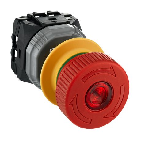 КНОПКА АВ. ОСТ, С ПОДСВ. 2НЗ+1НО МОНИТ. | XB5AS86449B4 Schneider Electric