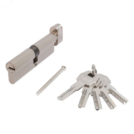 Механизм цилиндровый Стандарт MAX 100 (50х50В) SN 5кл перф.ключ/верт. - 14801 ПТК