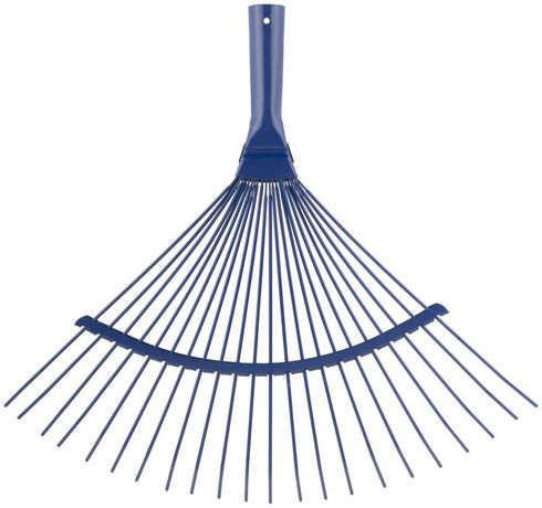 Грабли веерные проволочные 22 зуба 400х450мм без черенка 76942