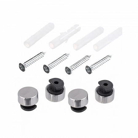 Зеркалодержатель d17 мм без сверления, хром (комплект) - пакет Tech-Krep 112587