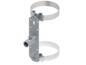 Трубный зажим с хомутом D-200 мм, для крепления (методом натяжения) изоляционной штанги. Материал - горячеоцинкованная сталь/нержавеющая сталь. МА-932-ГЦ Ostec 395932