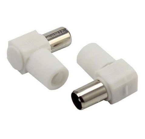 Разъем штекер TV угловой без пайки (уп.100шт) Rexant 05-2061 MEET