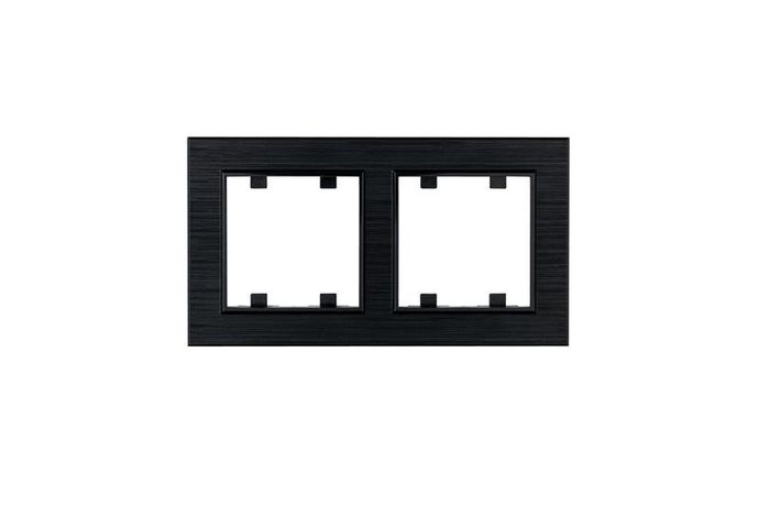 Рамка 2-м Karea LINE STAR чер. Makel 86054702