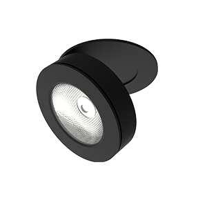 Светильник светодиодный DL-Axel Lens 100x67 12Вт 4000К 36град. круглый встраив. черн. VARTON V1-R0-90314-10L36-2101240 VARTA