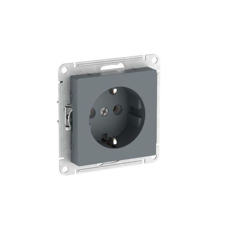 Розетка AtlasDesign 16А с заземл. быстрозажим. клем. механизм грифель SE ATN000743S APC