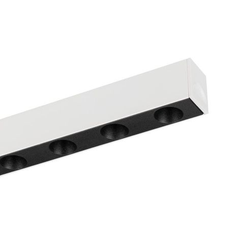 Светильник светодиодный трековый MAG-DOTS-25-L400-12W Warm3000 (WH, 30 deg, 24V) (ARL, IP20 металл, 5 лет) - 050051 Arlight