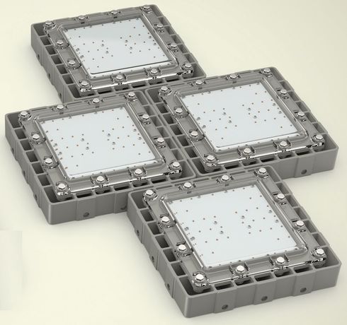 Светильник светодиодный ДСП-260Вт, белый, 5000К, 38 800Лм, 120 град, ~220в, IP67, cos 0,55, на крюк,трубу 3/4 Arsenal-M - АТ-ДСП-11-65-Х4 Атон