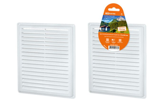 Решетка неразъемная, 175х240 | SQ1807-0028 TDM