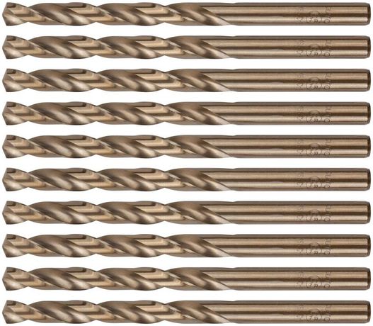 Сверло по металлу Cutop Profi с кобальтом 5%, 6.5 x 101 мм (10 шт) - 48-65-10 РОС