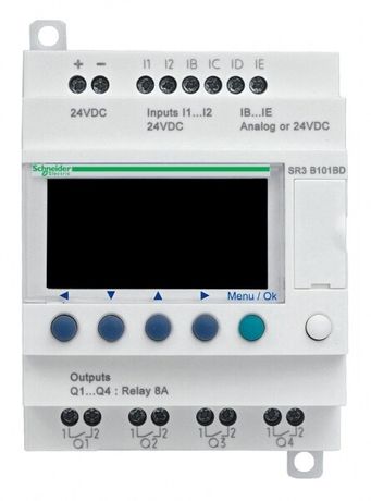 Реле ZELIO LOGIC 6ВХ/4ВЫХ 240В SchE SR3PACKFU Schneider Electric