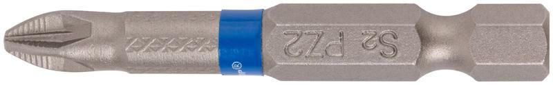 Набор стальных бит, 2 шт., CUTOP Profi, PZ2, 50 мм - 83-345 РОС