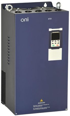 Преобразователь частоты K751 380В 3Ф 160-185кВт 304-340А ONI K751-33-160185M IEK