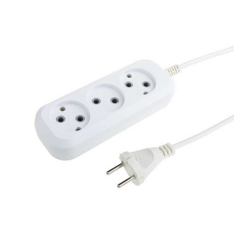 Удлинитель 3 гнезда м б/з OPTIMA белый | 11-2263 REXANT MEET