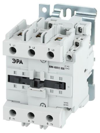 Контактор PRO KKM41-080-230-11-E КМИ-48012 80А 230В/АС3 1НО;1НЗ | Б0050450 ЭРА