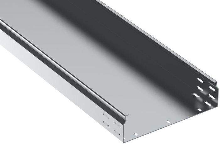 Лоток листовой перфорир. 80х300 L2500 сталь 1.5мм ESCA 7 IEK CLP10-080-300-150-D25