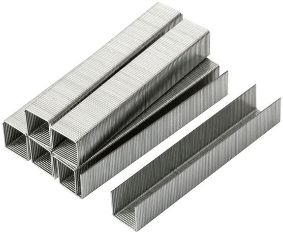 Скоба для степлера закаленная 11.3ммх0.7мм (узкая тип 53) 12мм (уп.1000шт) КУРС 31364