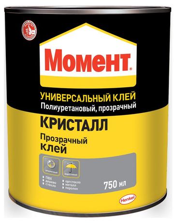 Клей Момент КРИСТАЛЛ, 750 мл | Б0023047