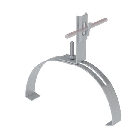 Держатель зажимной DFKZ-D5-8 для фигурного конька прутка d5-8мм сталь КМ MA0429 КМ-Профиль