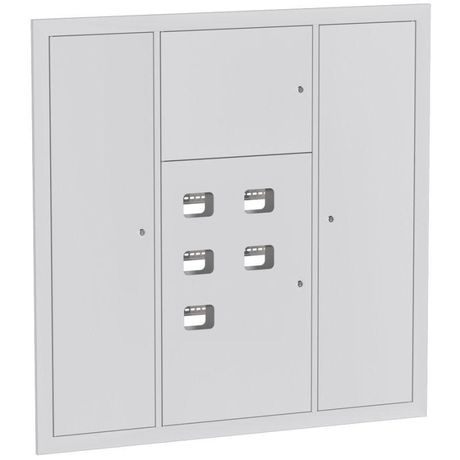 Устройство этажное распределительное встроенное типа УЭРВ 5 кв. (1300х1300х150) |uerv-5-1300-1300| EKF