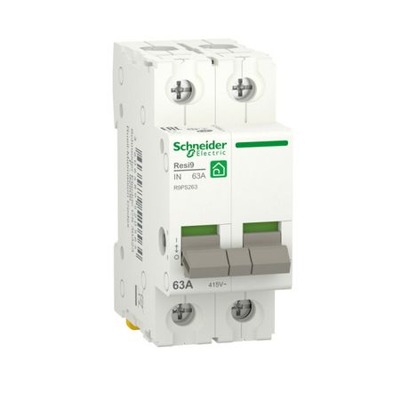 Выключатель нагрузки (мод. рубильник) 63А 2P RESI9 | R9PS263 Schneider Electric APC