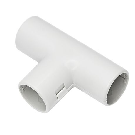 Тройник соединительный для трубы D 20, серый IP40 (50 шт./уп.) | 28-0220-1 REXANT MEET