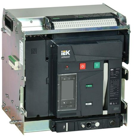 Выключатель автоматический воздушный 4п A 800А 55кА TT выдвиж. с комплектом аксессуаров ARMAT IEK AR-ACB-4VA-055-0800A-TTCF