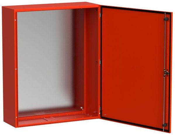 Корпус металлический ЩМП-100.80.30 TITAN 5 УХЛ1 IP66 RAL3020 красный - TI5-13-N-100-080-030-66 IEK