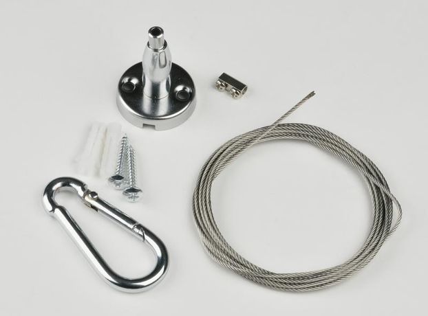 Крепление UFL-H03 SILVER 200 POLYBAG для светильника подвесного мм Универсальный TM Uniel - UL-00004442