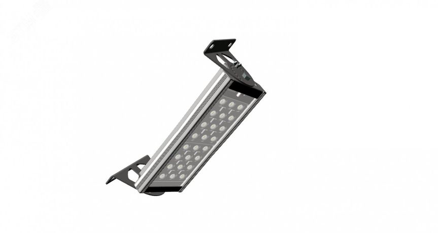 Светильник промышленный с продольным поворотным узлом крепления ДБП-65Вт, IP66, 4000К, 9100Лм, КСС Д, нейтральный, INDUSTRY.9 7-40-065-09-0-19-09-056-7-40-66 - М0000059418 ЛидерЛайт