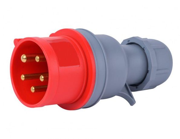 Вилка переносная 3Р+РЕ+N 16А 380В IP44 ВП-103 DEKraft 26104DEK APC