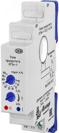 Реле контроля тока РПН-1-100 УХЛ4 - 4640016934188 Меандр
