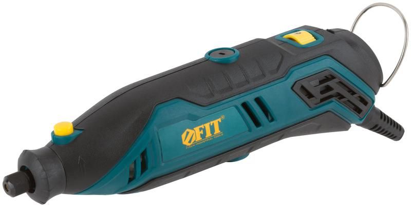 Гравировальная машина 130 Вт, 10000-35000 об/мин, 2.4/3.2 мм, БС щеток, набор насадок 210 шт, кейс - 80598 РОС