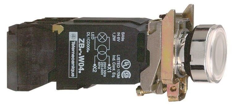 КНОПКА 22ММ 230В С ВОЗВ. ПОДСВ. XB4BW3145 | Schneider Electric