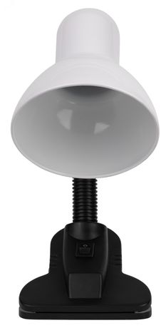 Светильник настольный прищепка N-102 40Вт ЛН/КЛЛ Е27 белый | C0041423 ЭРА