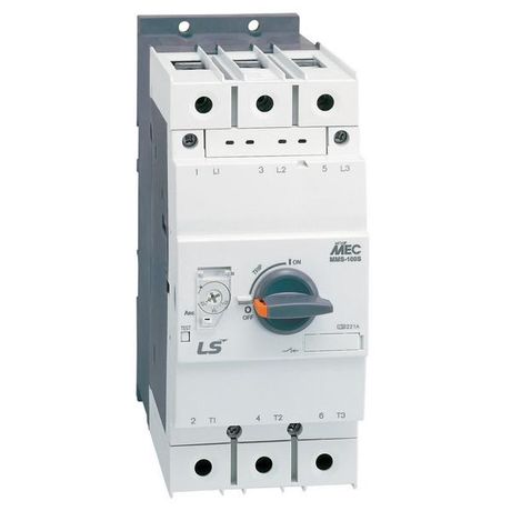 Выключатель автоматический для защиты двигателя 100А MMS-100S METASOL EXP LS Electric 0707101000 LSIS 0707001000