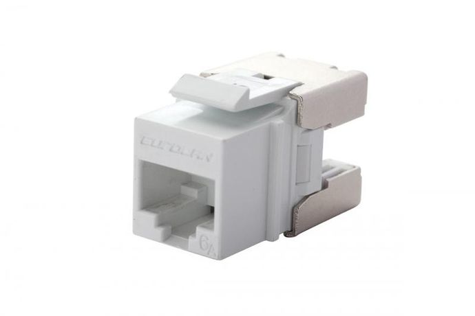 Модуль UTP категории 6A keystone, Q-Tool, белый, | 16B-UA-03WT Eurolan