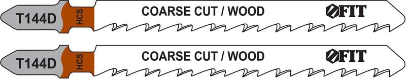 Полотно для электролобзика, Т144D (набор 2шт) - 40938 РОС